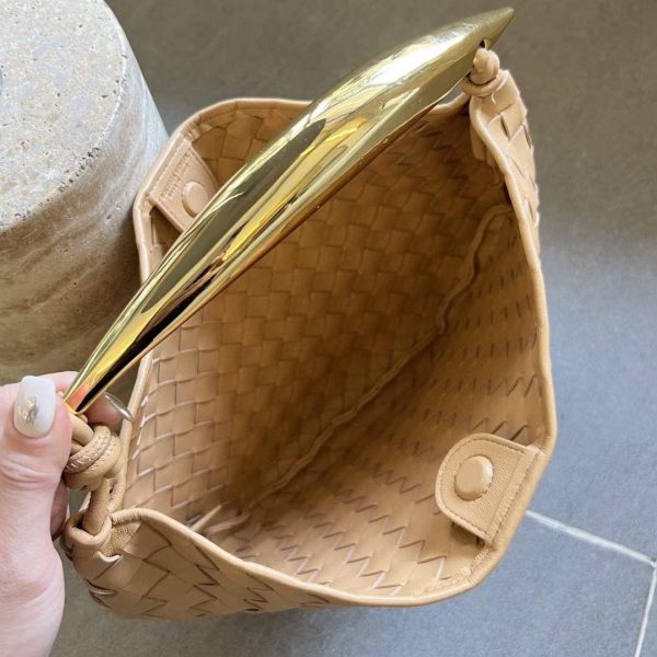 Bottega Veneta Leather Sardine Top Handle Bag - Image 4