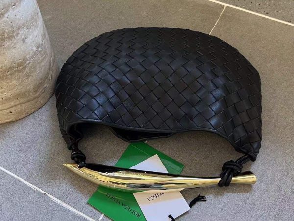 Bottega Veneta Leather Sardine Top Handle Bag - Image 5