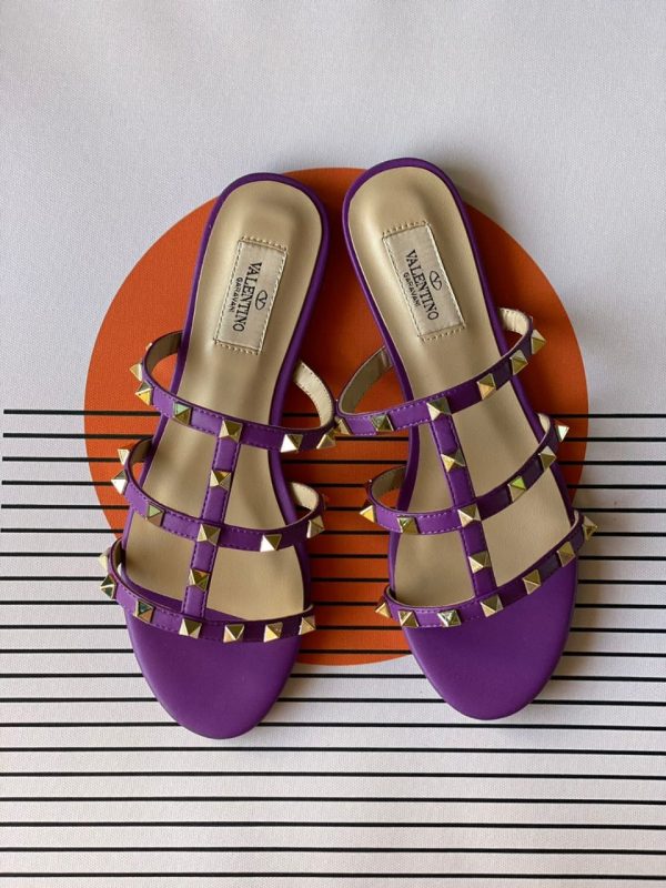 Valentino Garavani Rockstud leather sandals - Image 2