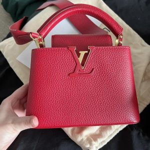 Louis Vuitton Capucines BB Leather Bag