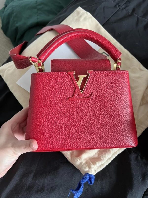 Louis Vuitton Capucines BB Leather Bag