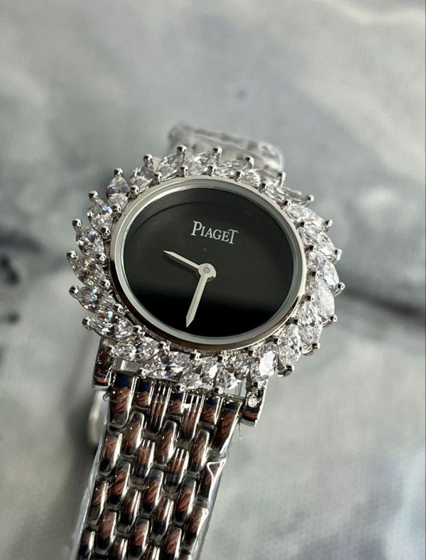 Piaget White Gold Diamond Watch - Image 4