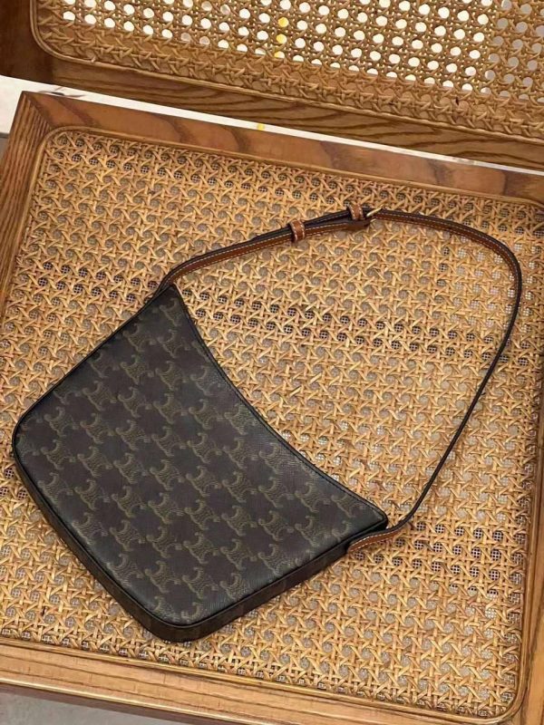 copy celine croque medium bag grey