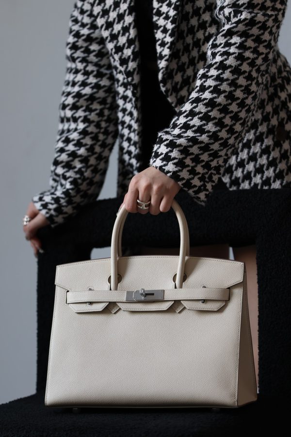 Hermes Birkin 30 Leather Bag