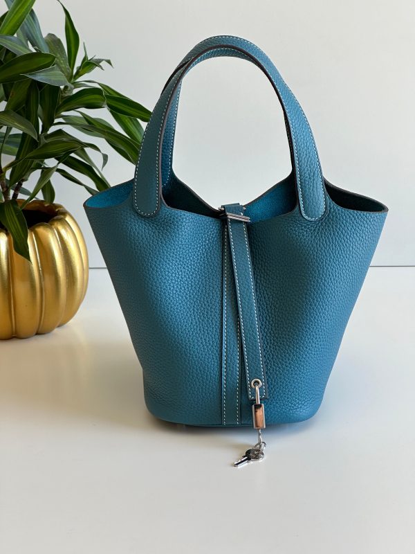 Hermes Picotin Leather ToTe - Image 5