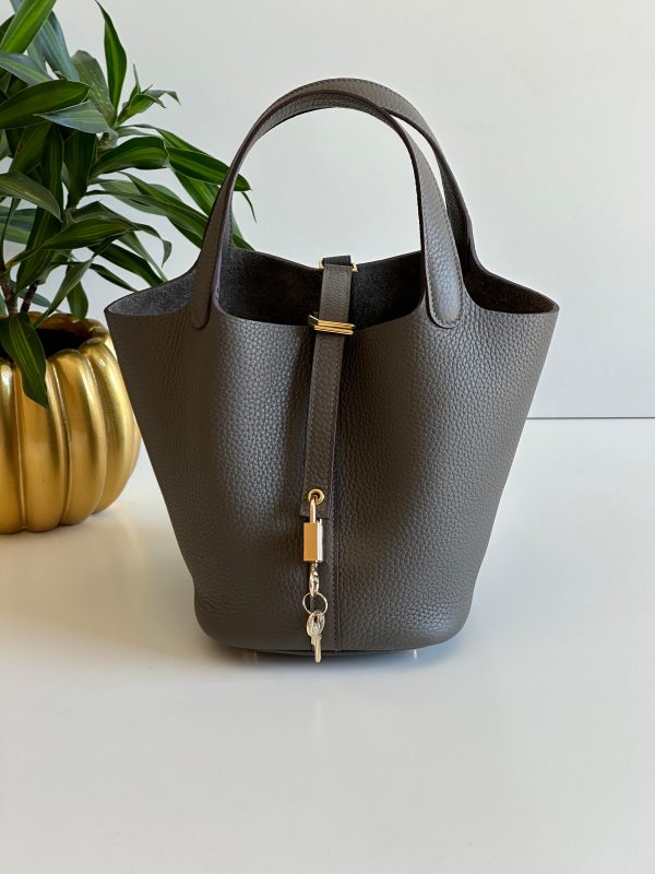 Hermes Picotin Leather ToTe - Image 17