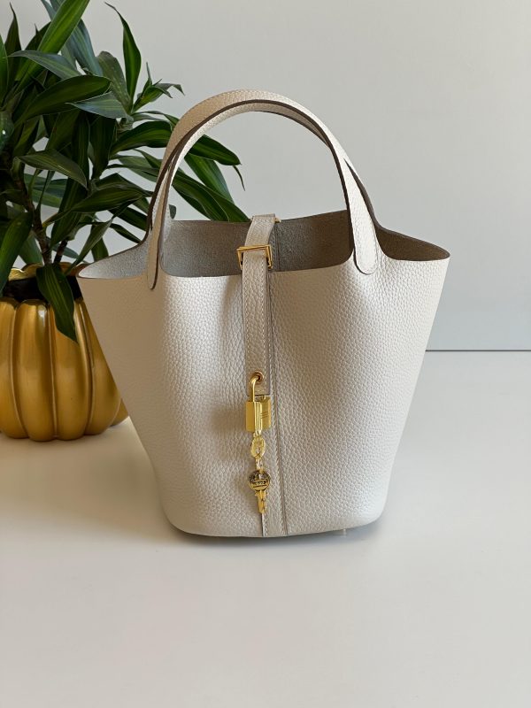 Hermes Picotin Leather ToTe - Image 18