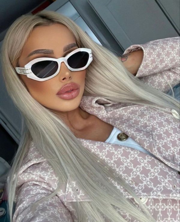 Dior B1U Sunglasses In White
