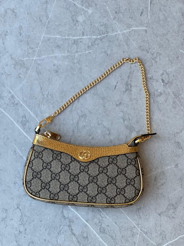 Gucci Natural Ophidia Small Shoulder Bag - Image 2