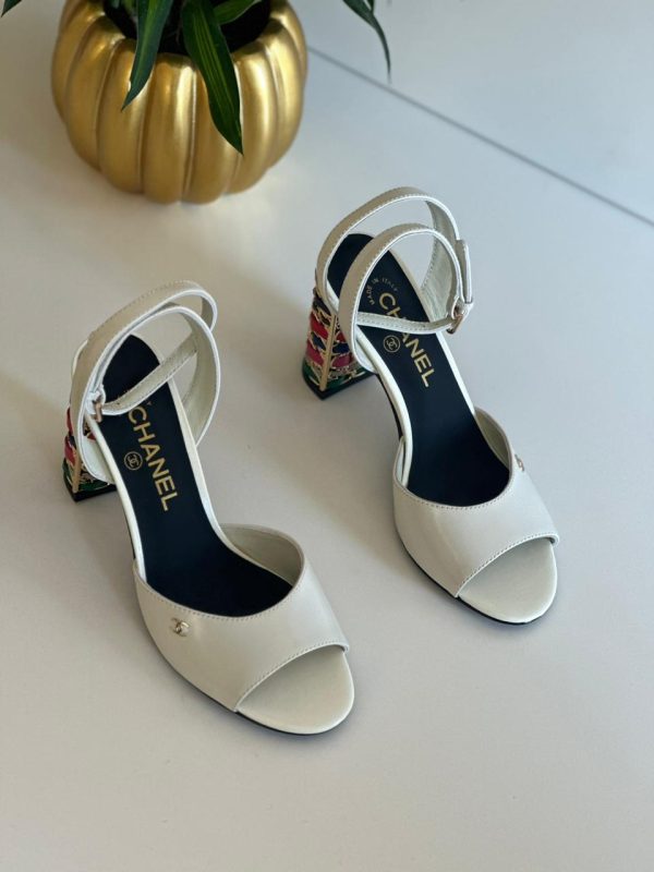 Chanel 24FW Open Toe Casual Heels - Image 2