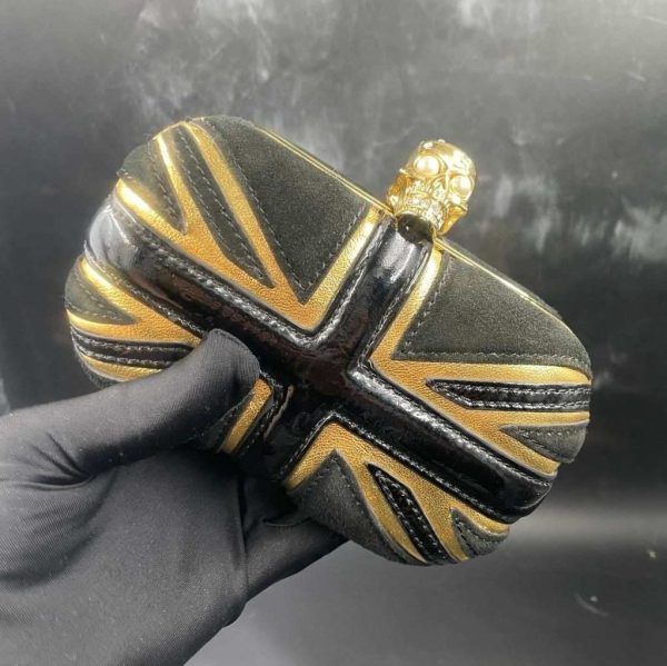 Alexander McQueen Bag Britannia Skull Box