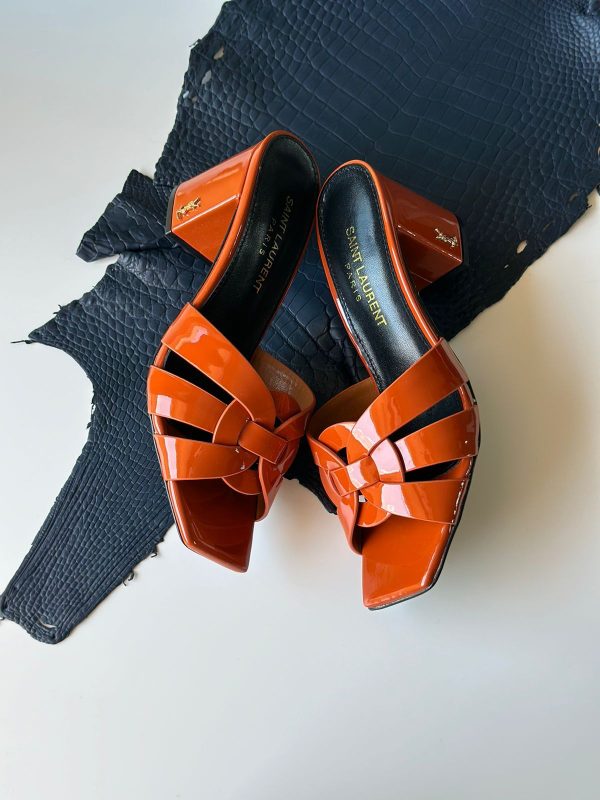 Saint Laurent Mules Tribute Heels - Image 4