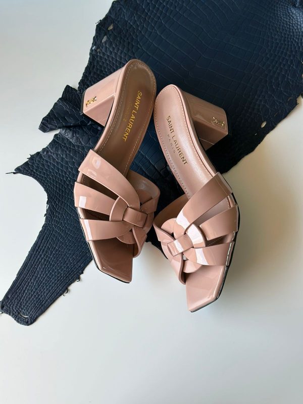 Saint Laurent Mules Tribute Heels - Image 5