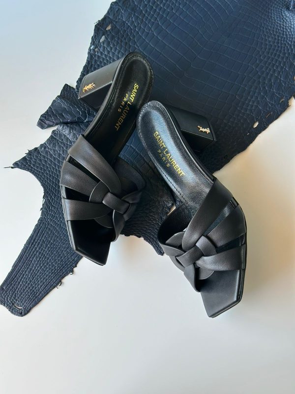 Saint Laurent Mules Tribute Heels - Image 7