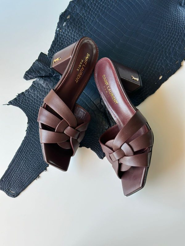Saint Laurent Mules Tribute Heels - Image 3