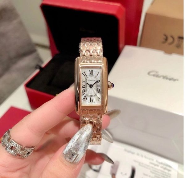 Tank Americaine Cartier Ladies Watch - Image 4