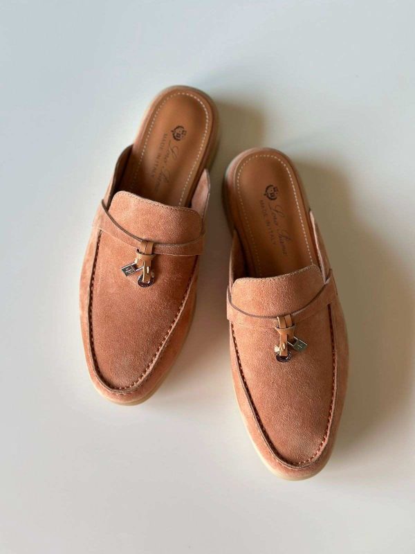 Loro Piana Suede Women's Casual flat slippers - Image 2