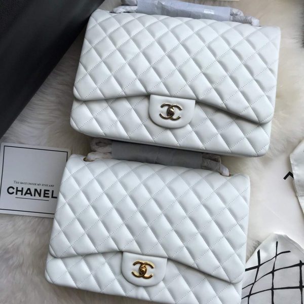 Chanel Maxi Classic Double Flap Bag 33CM - Image 12