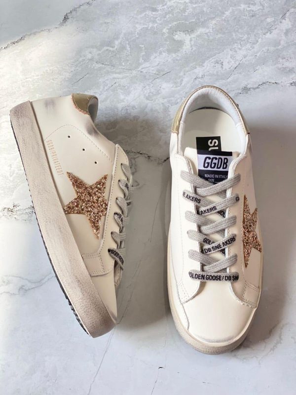 Golden Goose Superstar Glitter Lowtop Sneakers - Image 3