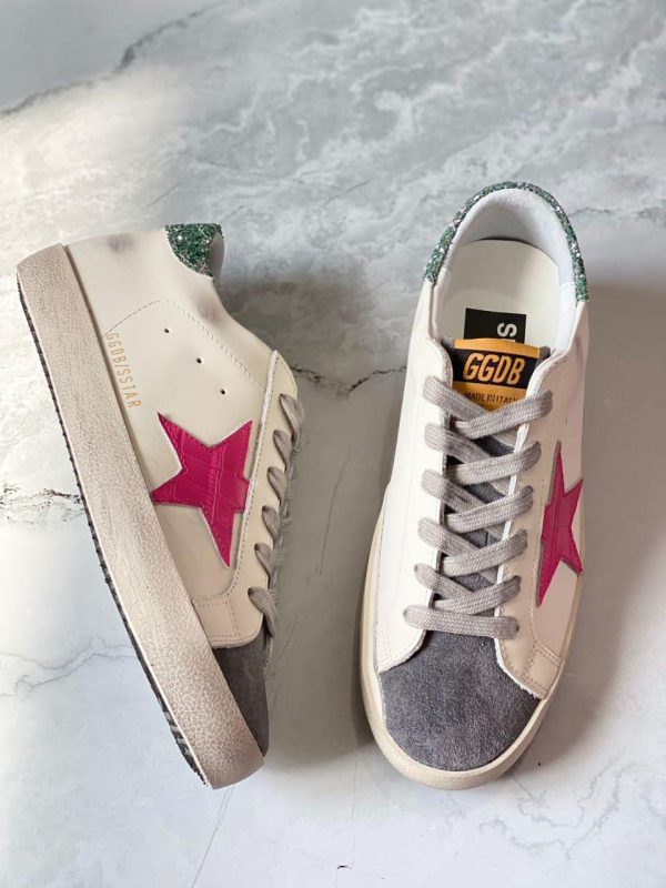 Golden Goose Superstar Glitter Lowtop Sneakers - Image 4