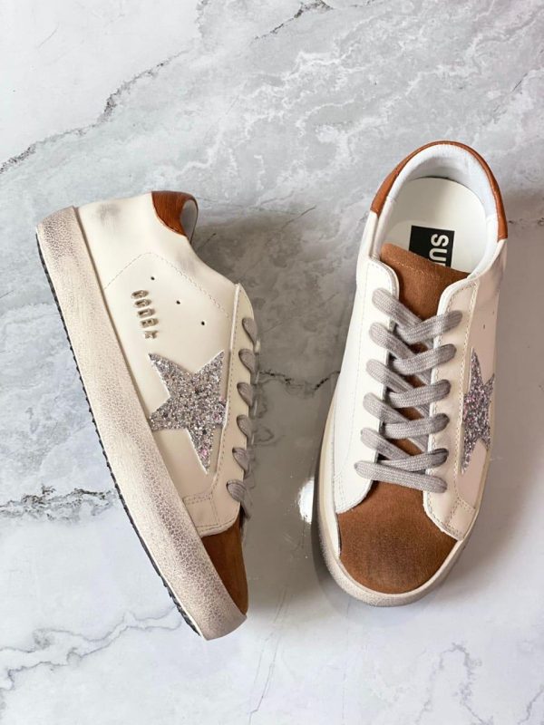 Golden Goose Superstar Glitter Lowtop Sneakers - Image 5