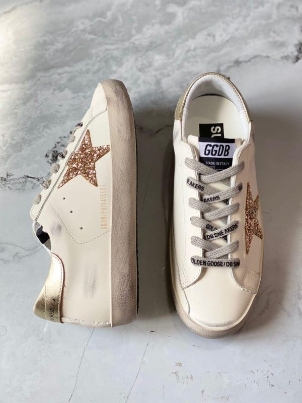 Golden Goose Superstar Glitter Lowtop Sneakers - Image 6