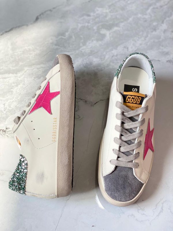 Golden Goose Superstar Glitter Lowtop Sneakers - Image 8