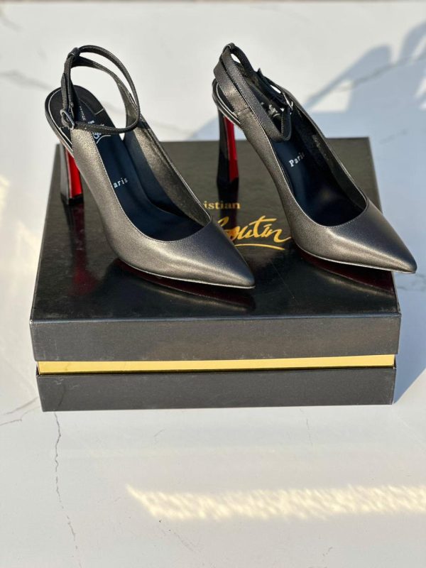 Christian Louboutin Sleek Leather Pumps - Image 3