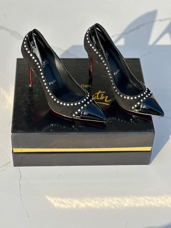 Christian Louboutin Sleek Leather Pumps - Image 6