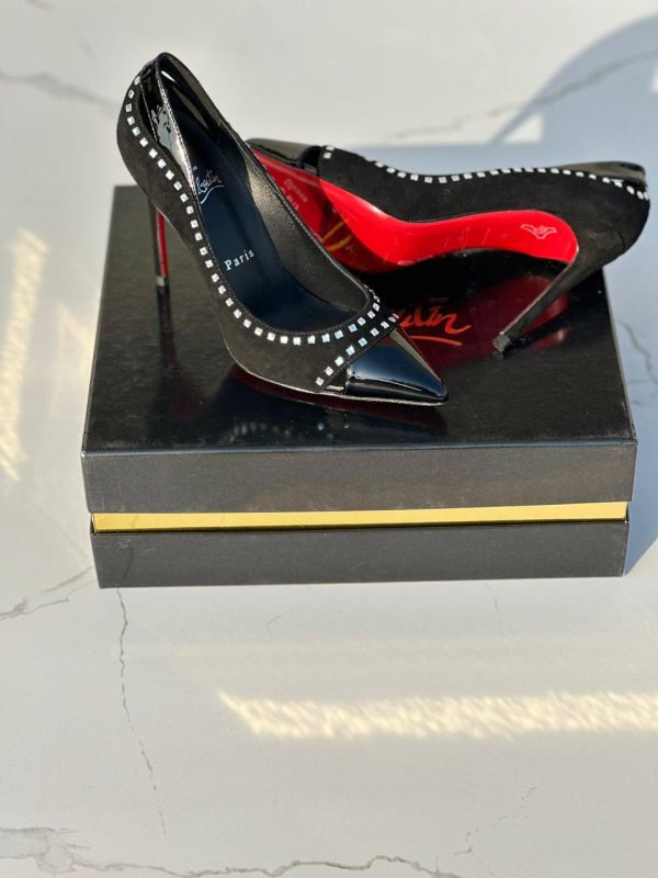 Christian Louboutin Sleek Leather Pumps - Image 7