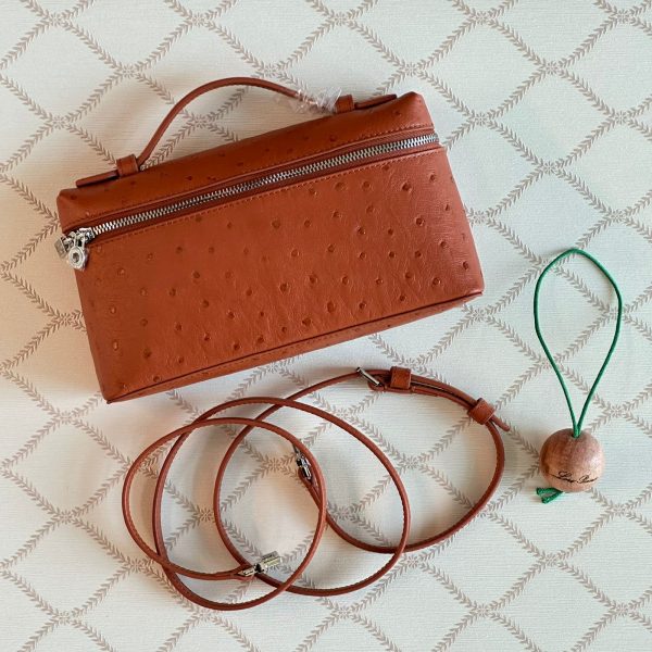 Loro Piana Ostrich Bag L19 Extra Pocket