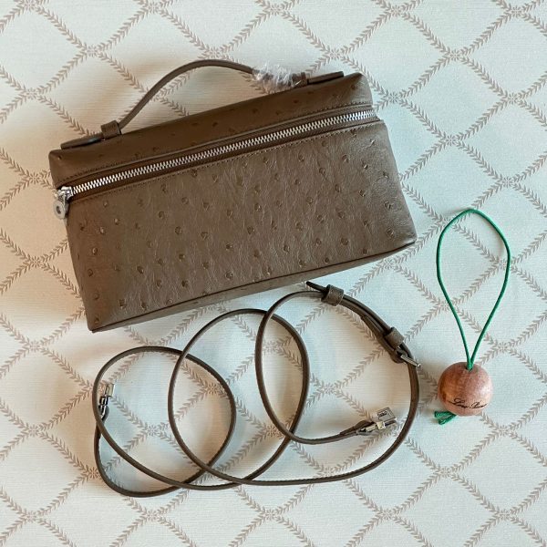 Loro Piana Ostrich Bag L19 Extra Pocket - Image 4
