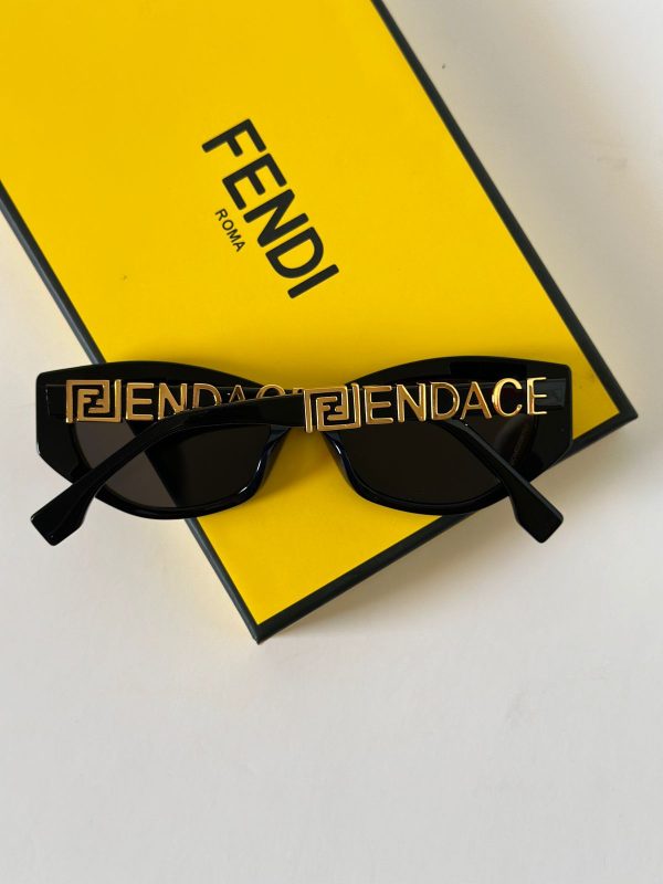 Fendi Fendace Cat Eye Tinted Sunglasses - Image 3