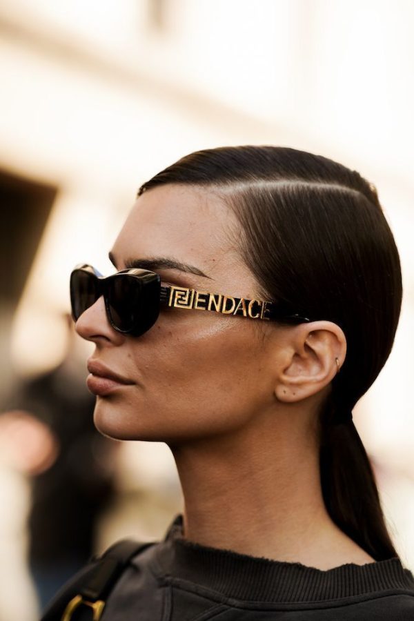 Fendi Fendace Cat Eye Tinted Sunglasses