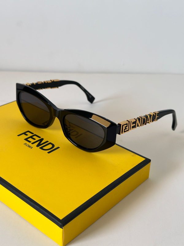 Fendi Fendace Cat Eye Tinted Sunglasses - Image 2