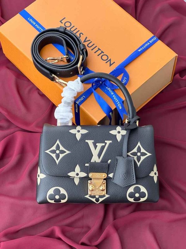 Louis Vuitton Madeleine BB Bicolor Monogram Empreinte Leather