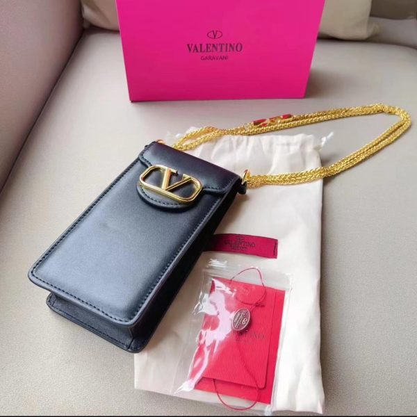 Valentino Loco Phone Case Leather With Chain - Image 5