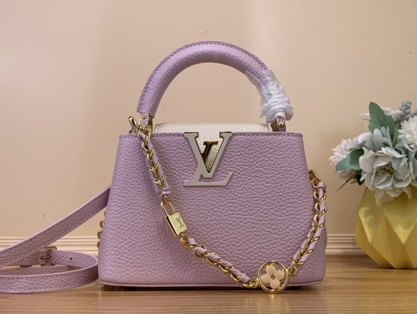 Louis Vuitton Capucines Mini Taurillon Leather