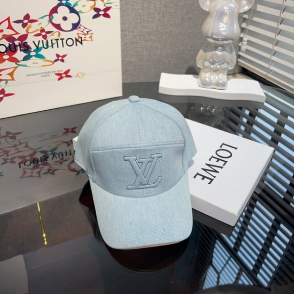 Louis Vuitton Lv Day Cap In Denim - Image 3