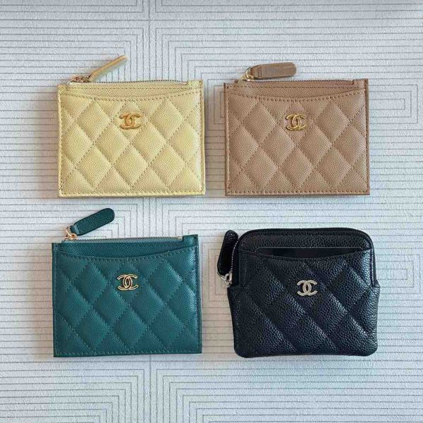 Chanel Quilted Classic Card Holder - Image 4