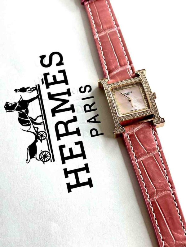 Hermes H Hour Quartz 21mm Ladies Watch
