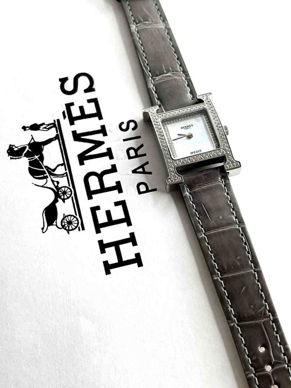 Hermes H Hour Quartz 21mm Ladies Watch - Image 3