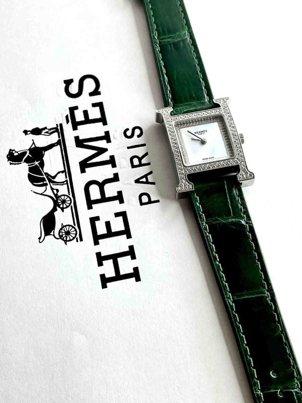 Hermes H Hour Quartz 21mm Ladies Watch - Image 4