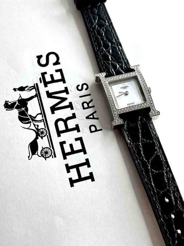 Hermes H Hour Quartz 21mm Ladies Watch - Image 2