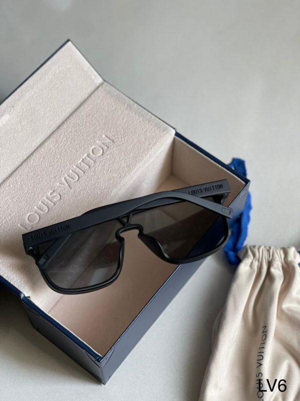 Louis Vuitton Waimea Sunglasses Black Monogram - Image 4