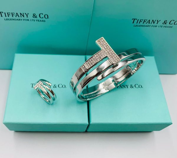 Tiffany T-Diamond Square Wrap Bracelet
