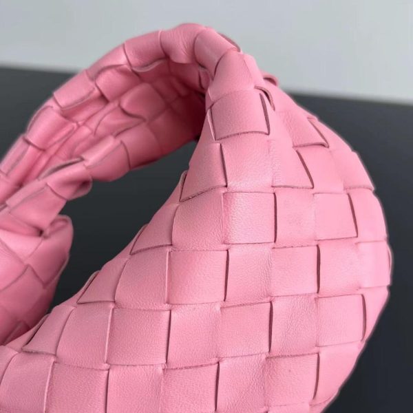 Bottega Veneta Intrecciato Mini Jodie In Pink - Image 6