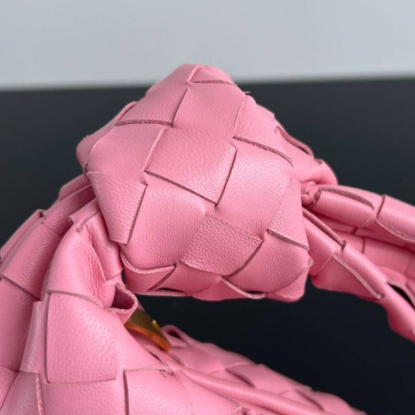 Bottega Veneta Intrecciato Mini Jodie In Pink - Image 4