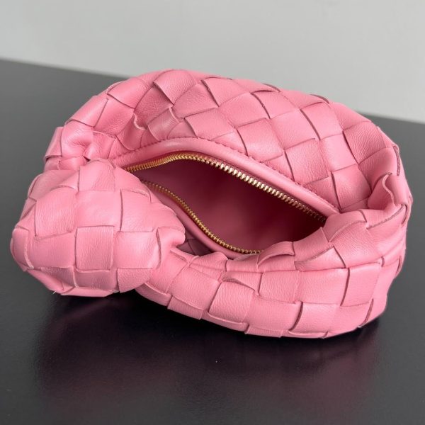 Bottega Veneta Intrecciato Mini Jodie In Pink - Image 5