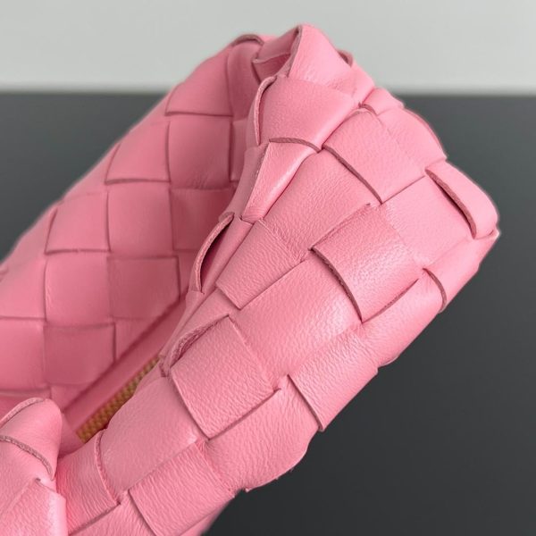 Bottega Veneta Intrecciato Mini Jodie In Pink - Image 3